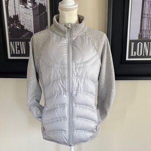 London Fog Puffer Down Sweater Jacket